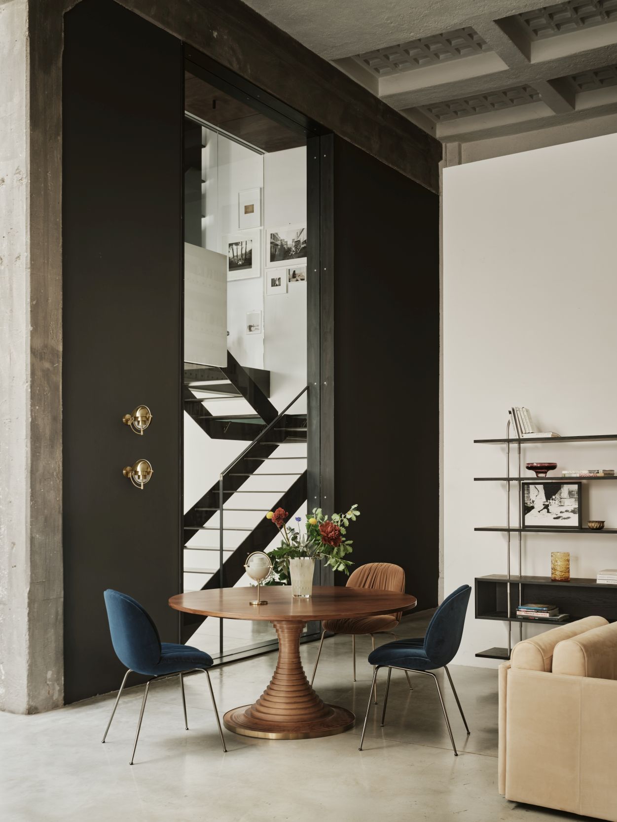 Tavolo a Dischi Table à manger Ø120cm Gubi
