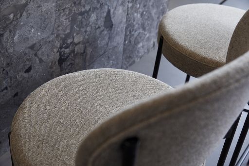 Series 430 Bar Stool Tabouret de bar 75 cm NOIR / REMIX 123 Verpan OFFRE SPECIALE