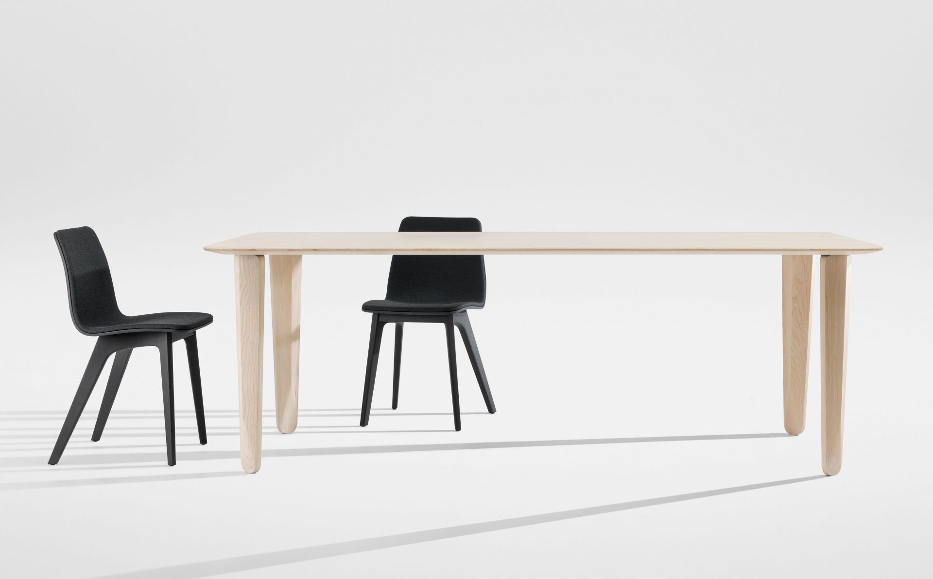 Kuyu Dine table à manger rectangulaire période