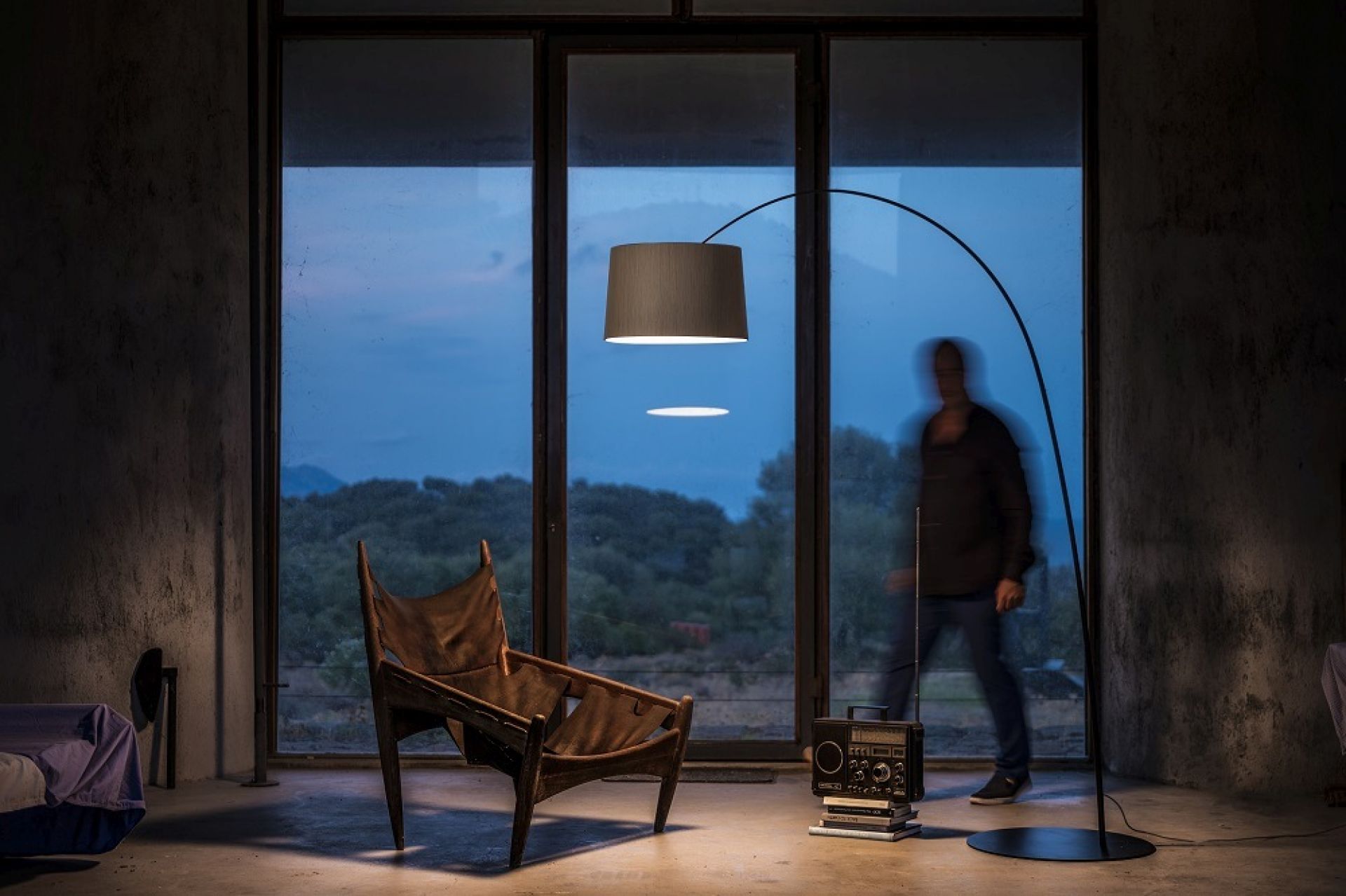Twiggy Wood LED Lampadaire Foscarini 