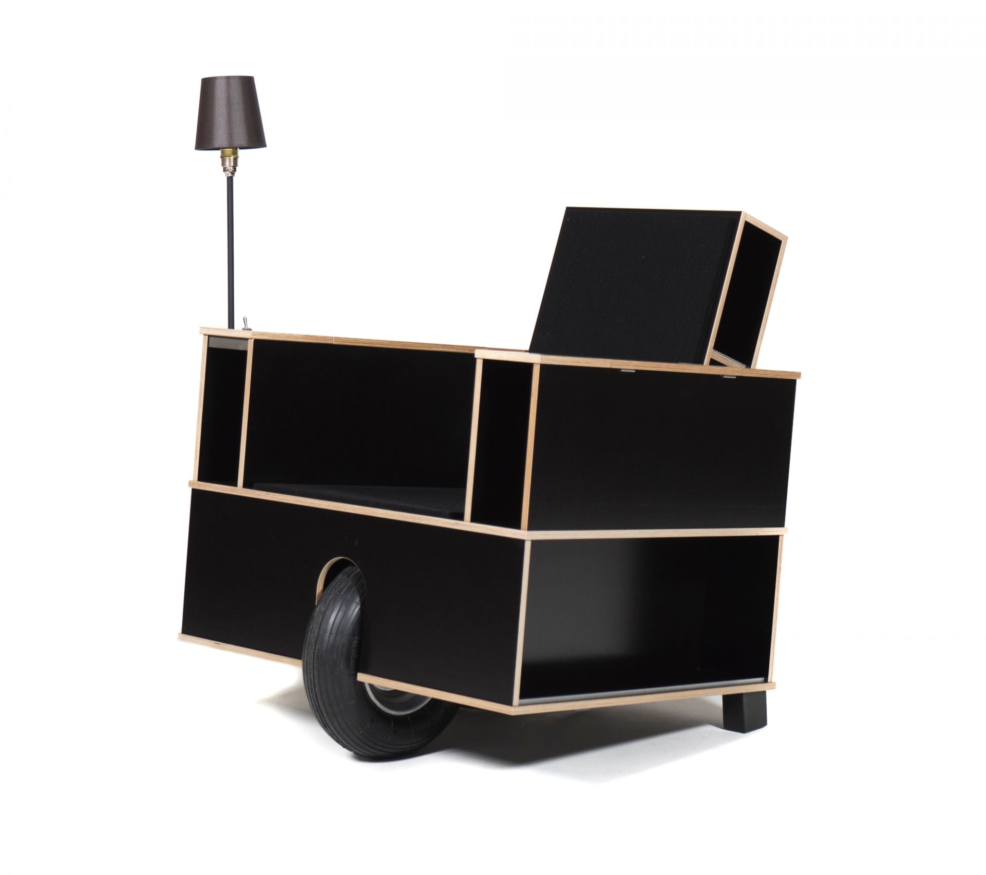 Bookinist fauteuil de lecture mobile Nils Holger Moormann