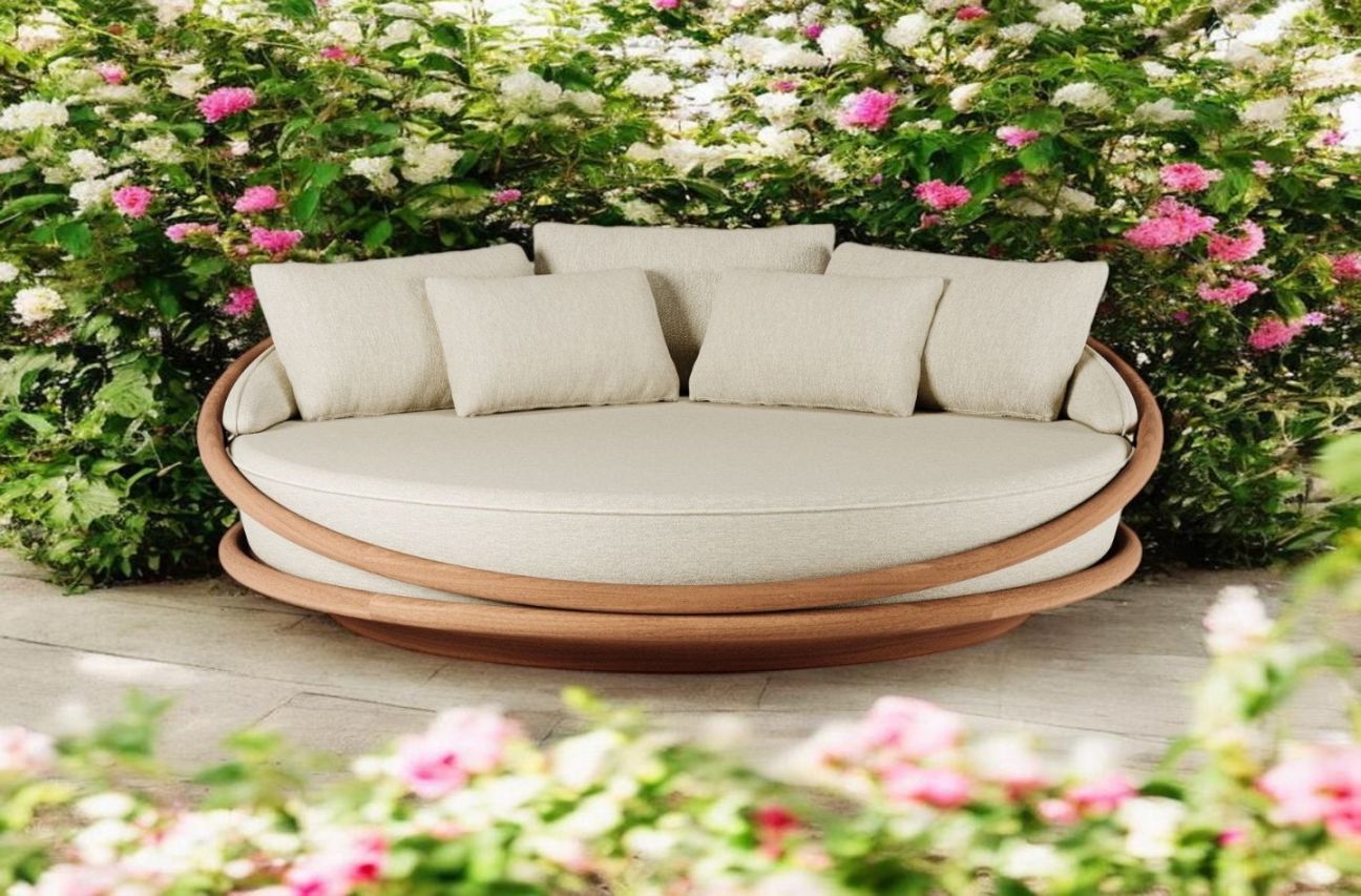 Chaise longue de jardin Solis Morpho