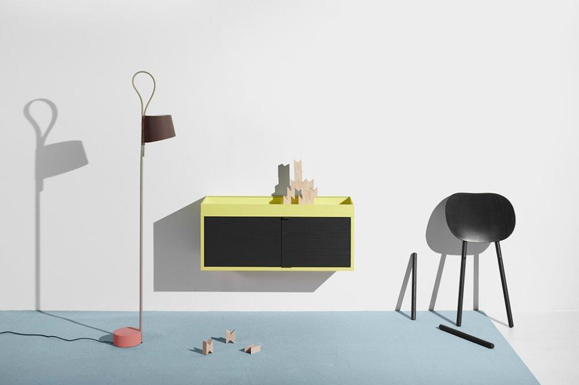 New Order Vertical Shelf Etagère Hay