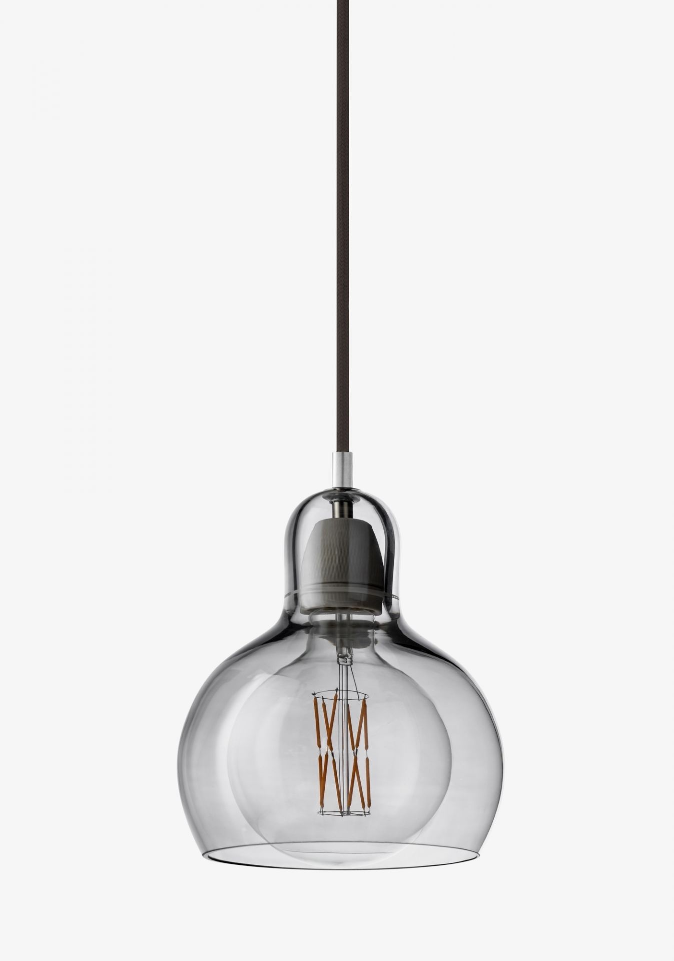 Mega Bulb SR2 Lampe suspension Argent / Noir AndTradition OFFRE SPECIALE