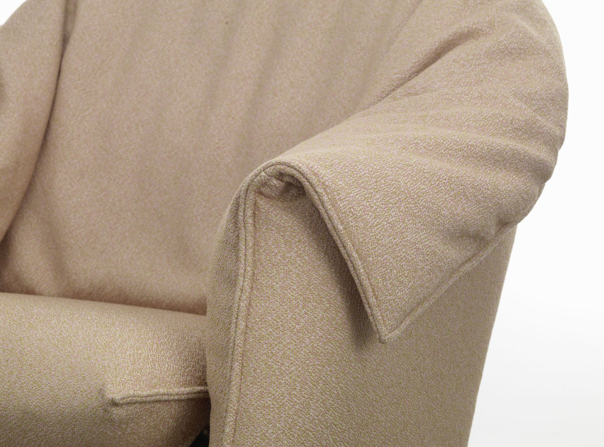 Bascule Fauteuil Lowback avec pouf Vitra