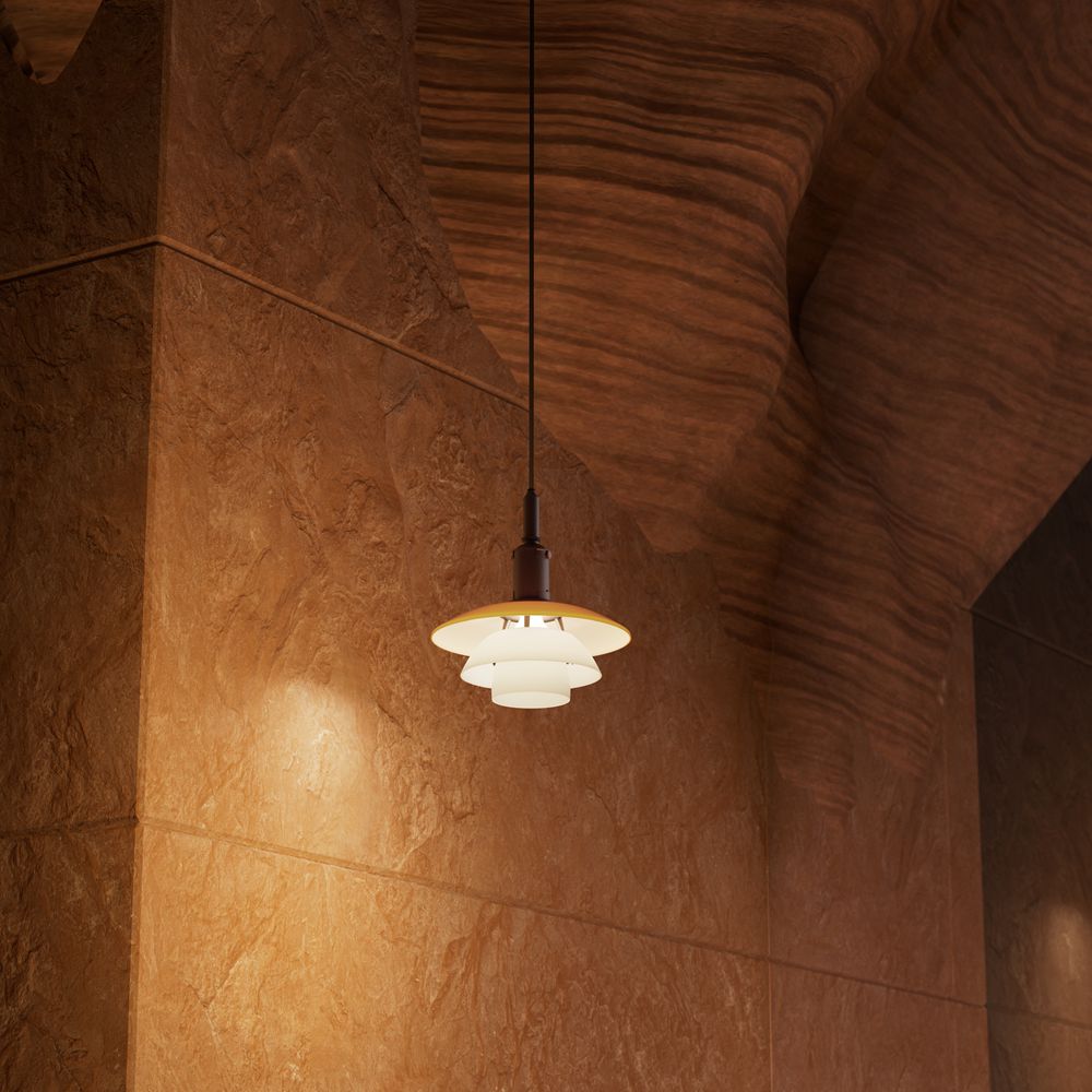 PH 3/3 Suspension Centenary Edition Amber/Opal White Louis Poulsen
