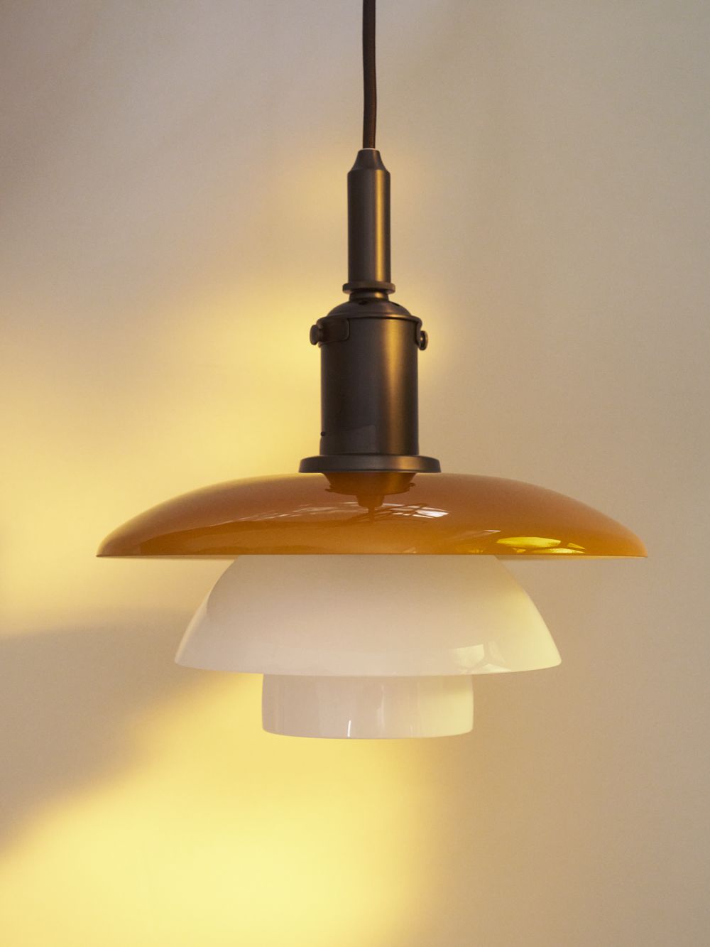 PH 3/3 Suspension Centenary Edition Amber/Opal White Louis Poulsen