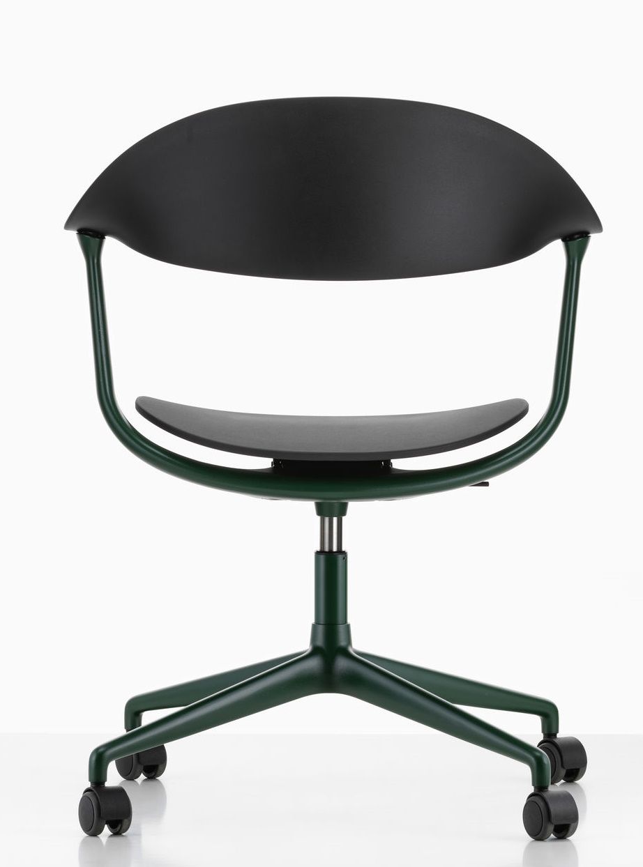 Mynt dossier et assise plastique Chaise de bureau Vitra
