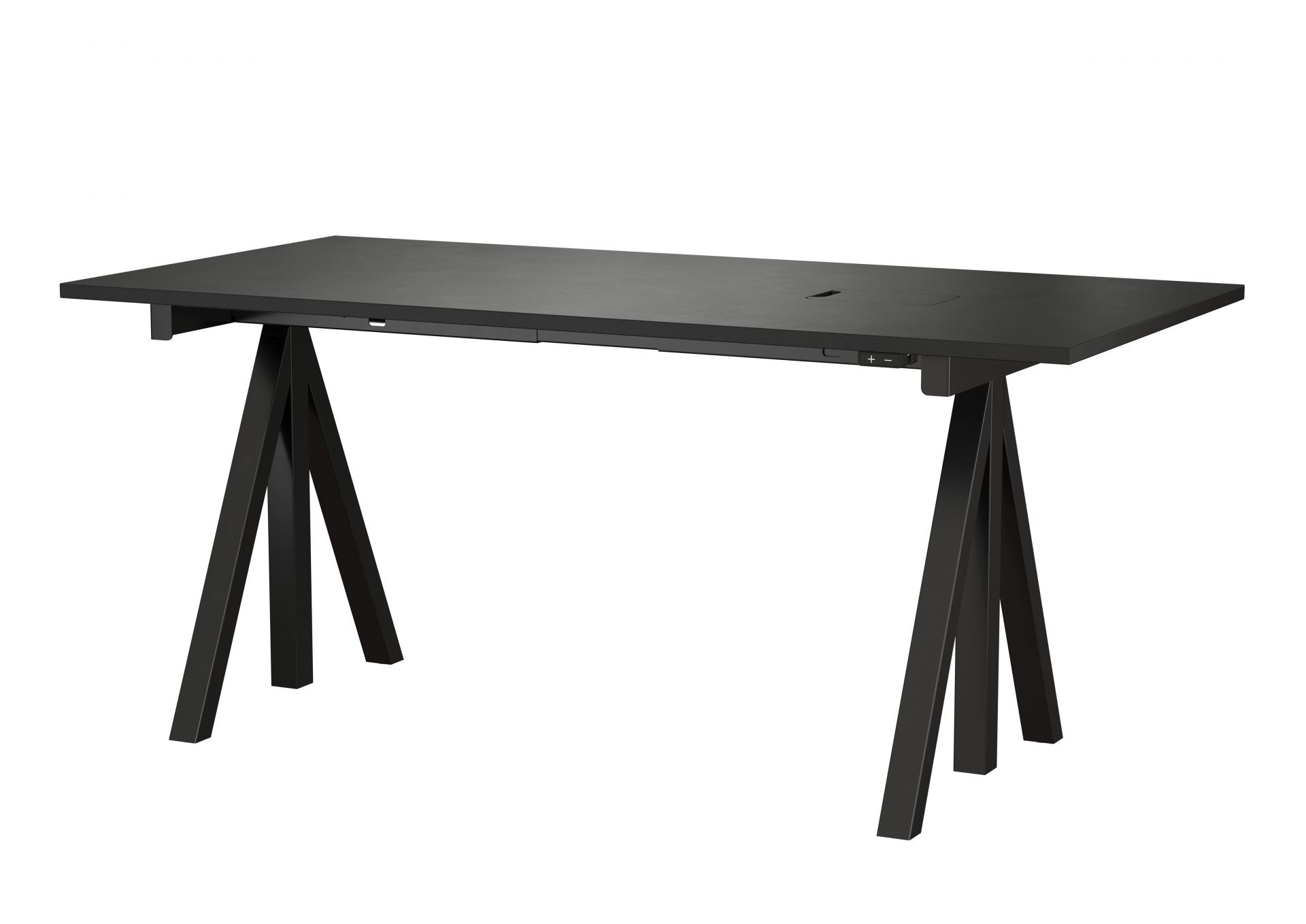 Works Bureau Fix cadre noir String Furniture