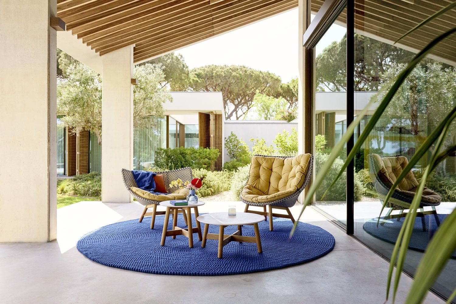 Mbrace Outdoor Wing chair Fauteuil à haut dossier Dedon