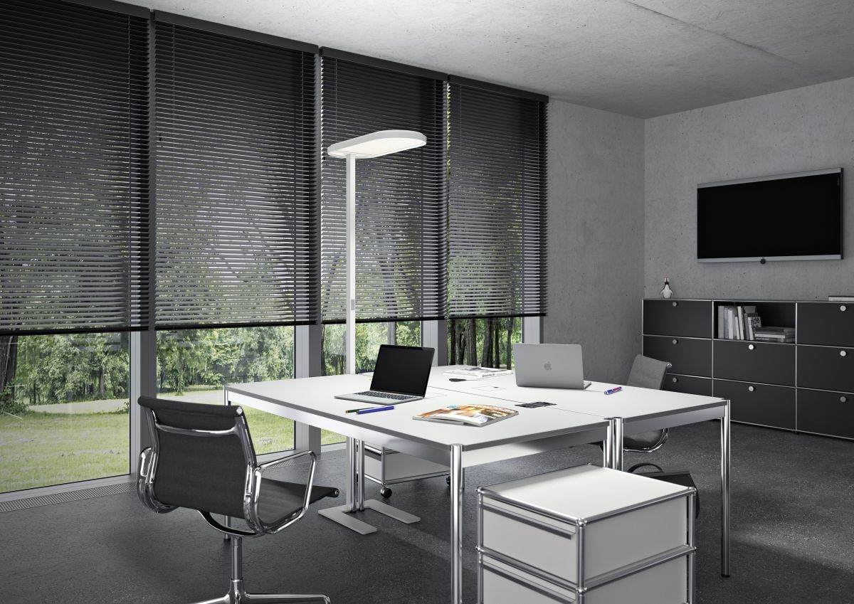 Kido Lampadaire Pied en T noir 3000K Belux