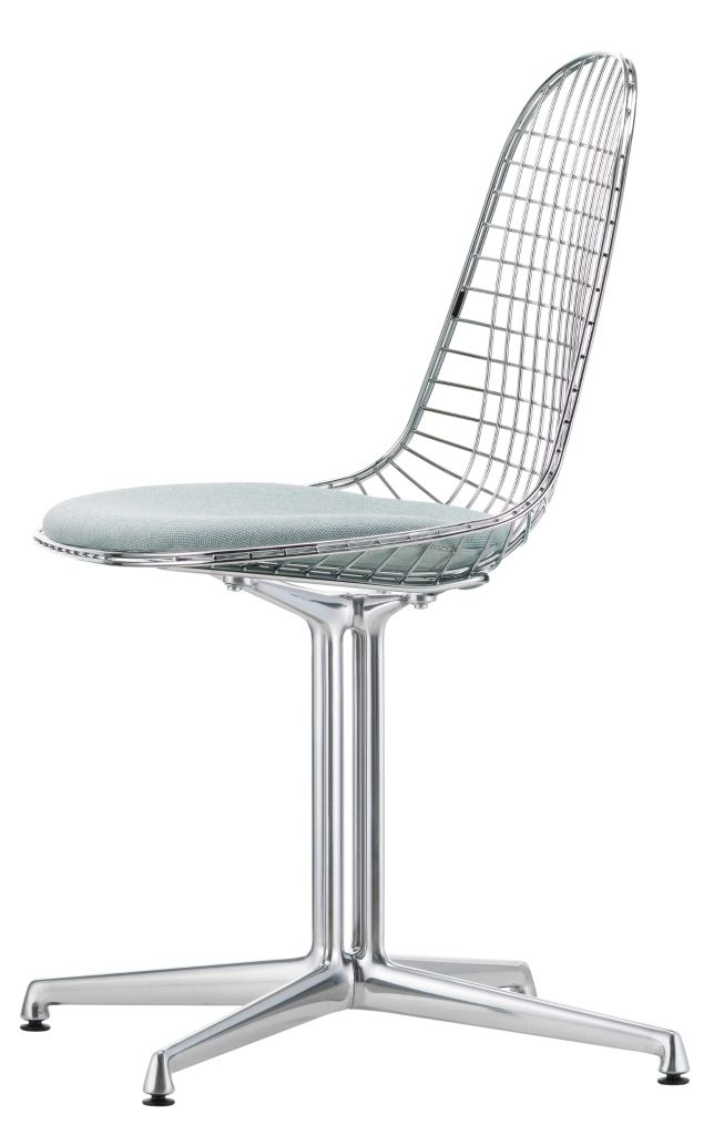 DKL-5 Wire Chair chaise avec coussin d'assise Vitra