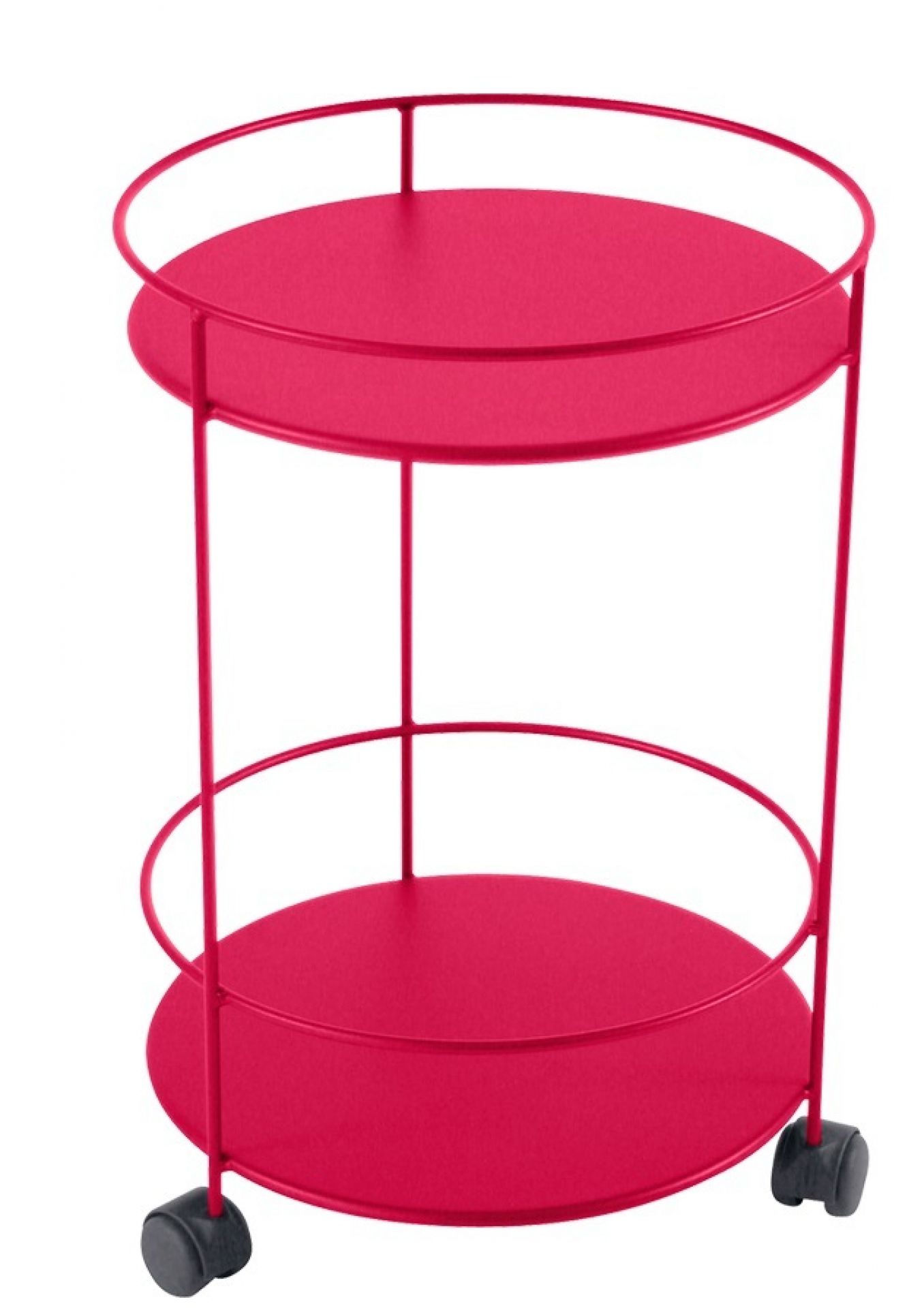 Guinguette Outdoor nTable d'appoint sur Roulettes Fermob