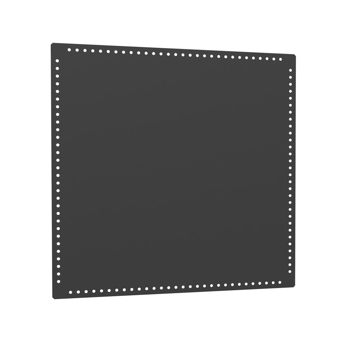 USM Haller Étagère perforée Pièce de rechange 50 x 35 cm Noir