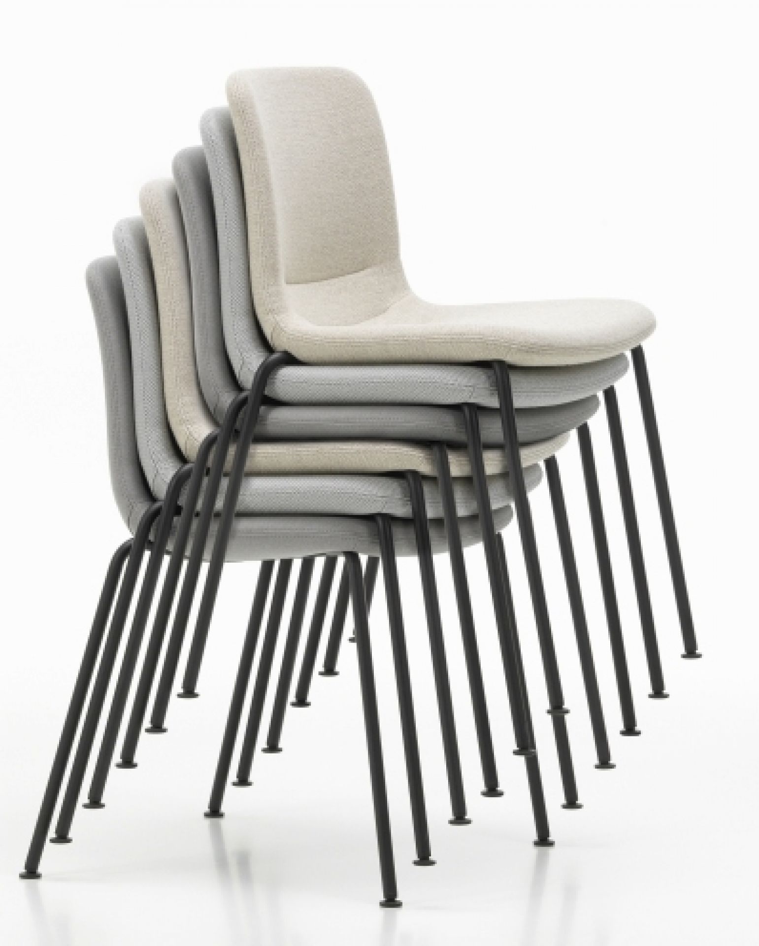 Hal Soft Tube Chaise Empilable Vitra 