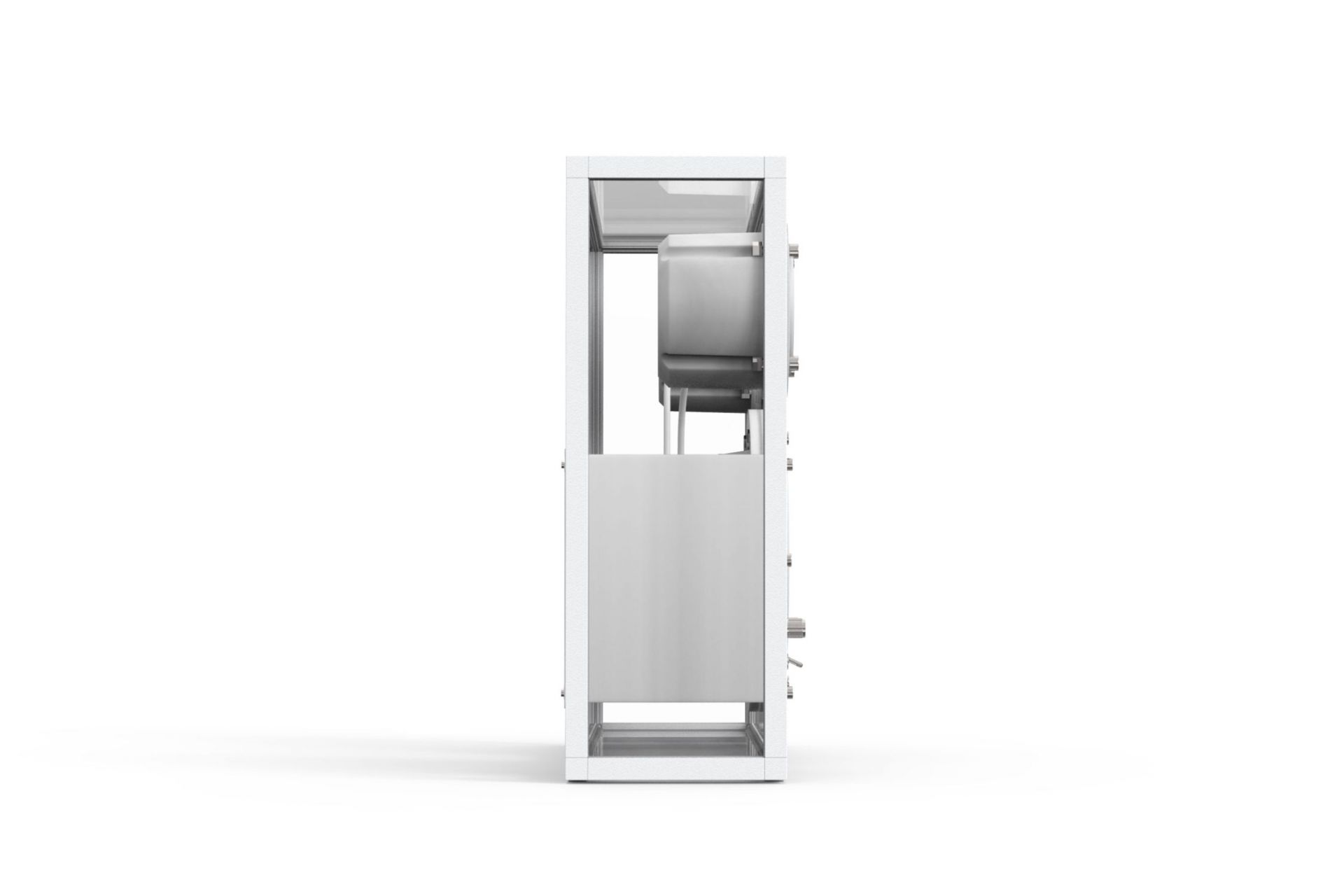 Haut-parleur transparent blanc Transparent
