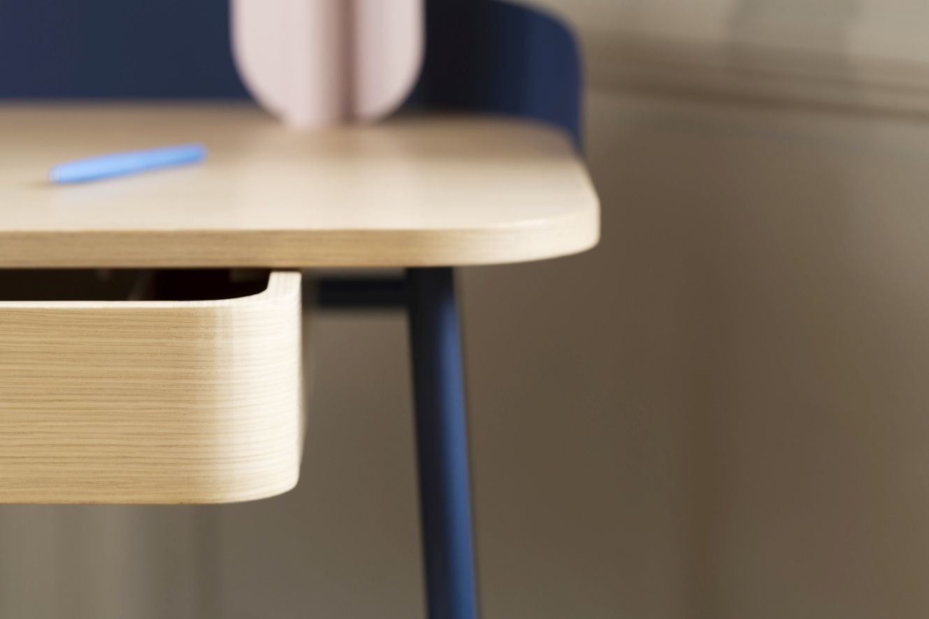 Victor Bureau Hartô Bleu mat