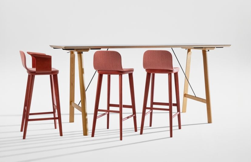 Aeon Barstool Tabouret de bar Entièrement rembourré Zeitraum