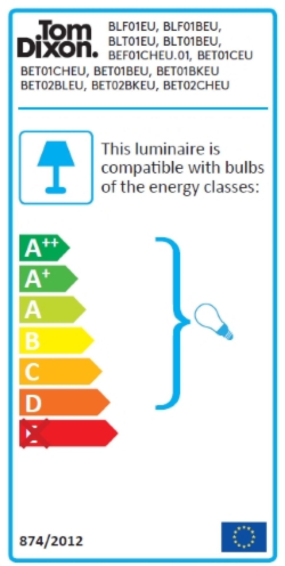 Beat Lampe de table Tom Dixon