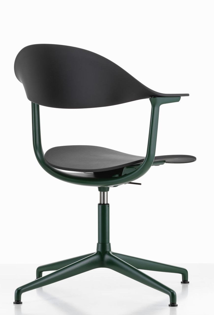 Mynt dossier et assise plastique Chaise de bureau Vitra