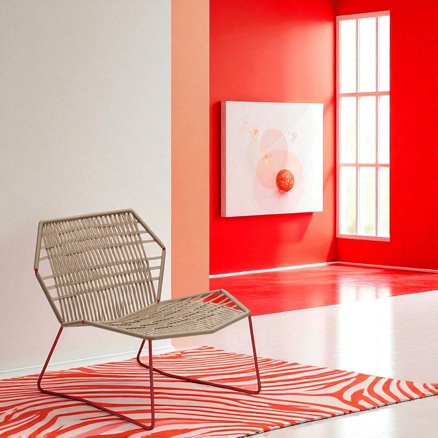 Tropicalia TR0 Armchair Fauteuil laqué Moroso