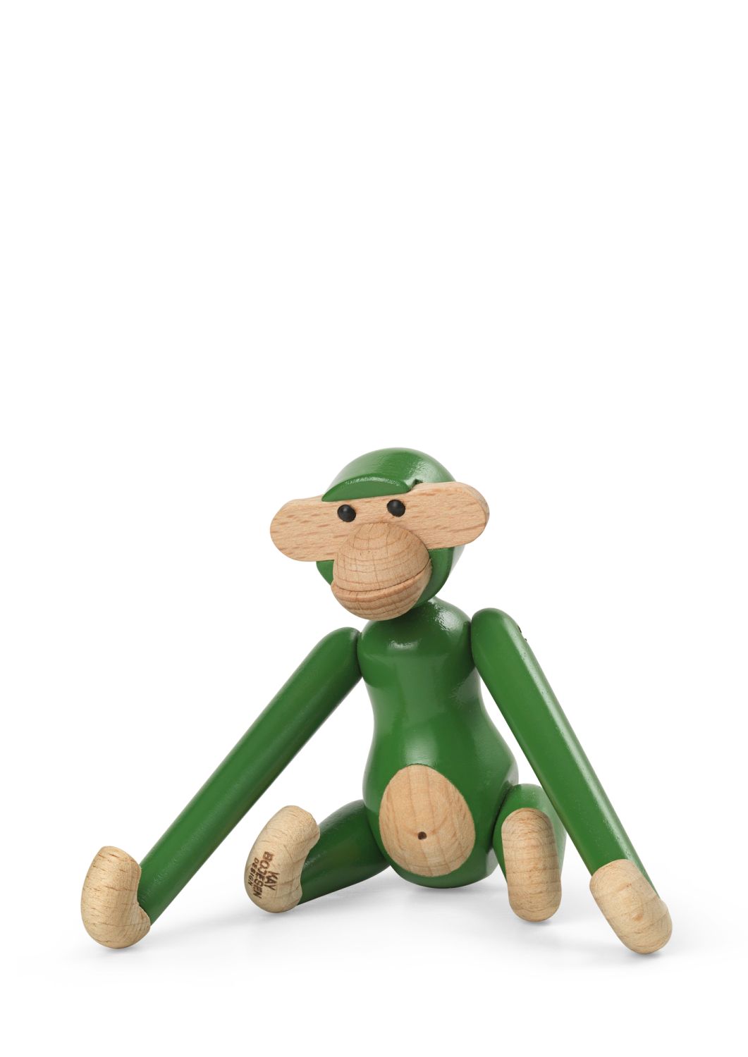 Singe Mini coloré Kay Bojesen Vert Vintage