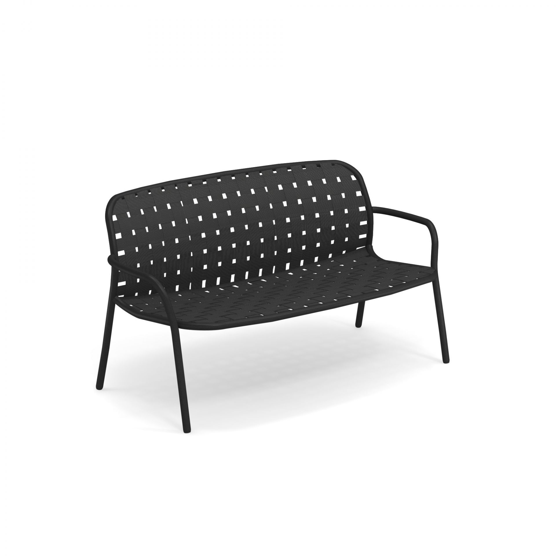 Yard Sofa 2-Sitzer Bank emu schwarz-grauschwarz