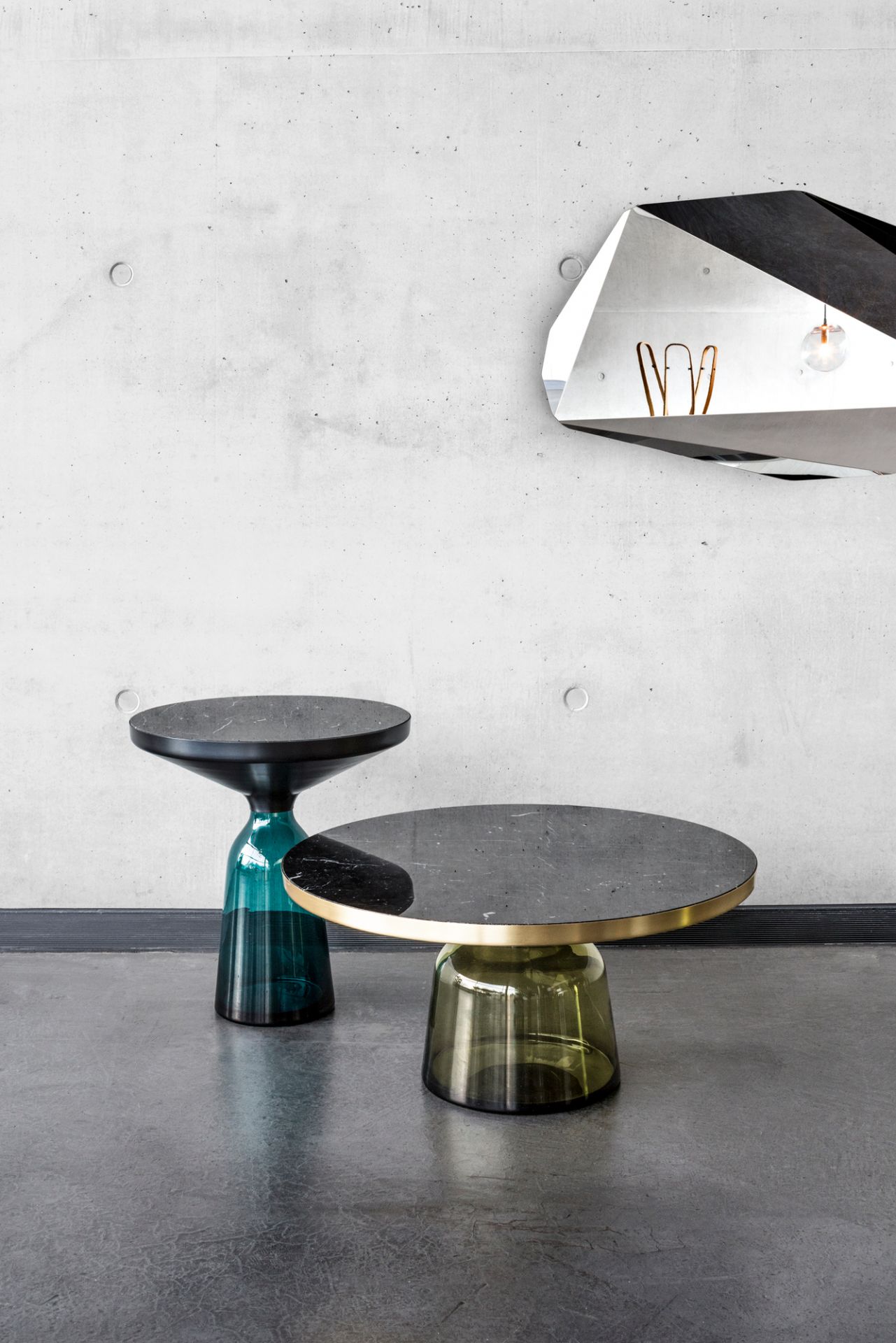 Plateau de table Marbre pour Bell Side Table Table d'appoint ClassiCon
