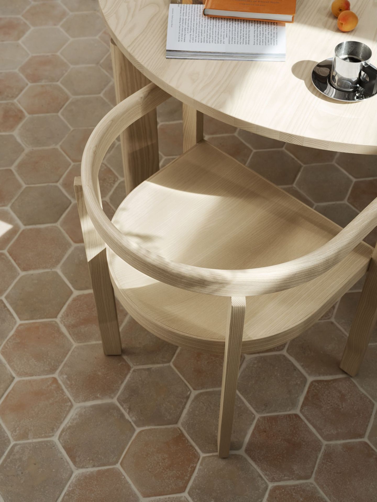 After Dining chair Chaise Fritz Hansen