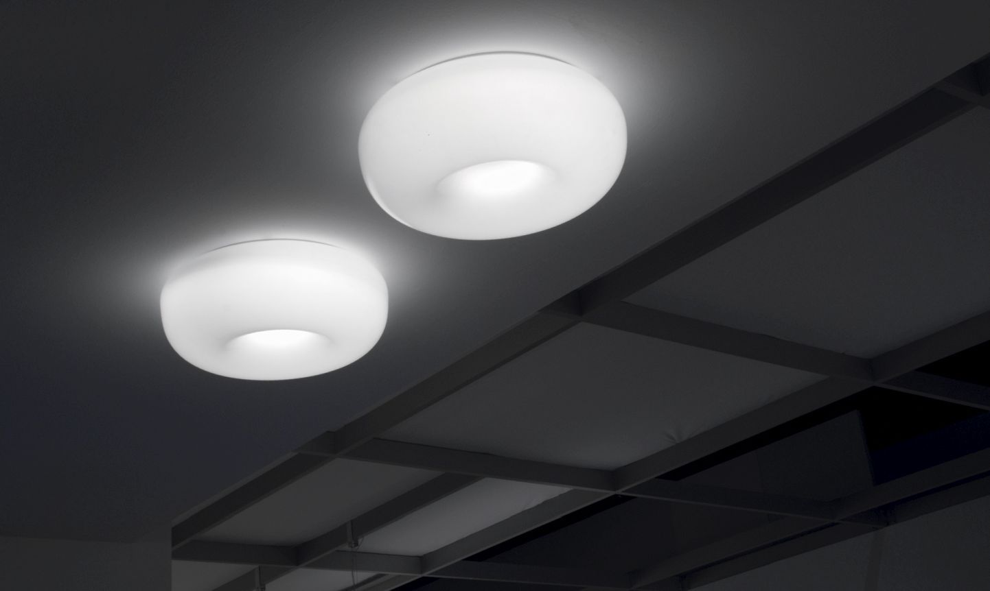 Pouff plafonnier 2868/J/L/1/BI Martinelli Luce