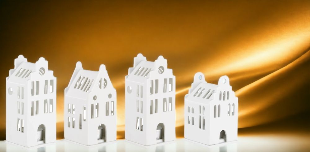 Maison Lumière Assortiment de 4 Räder