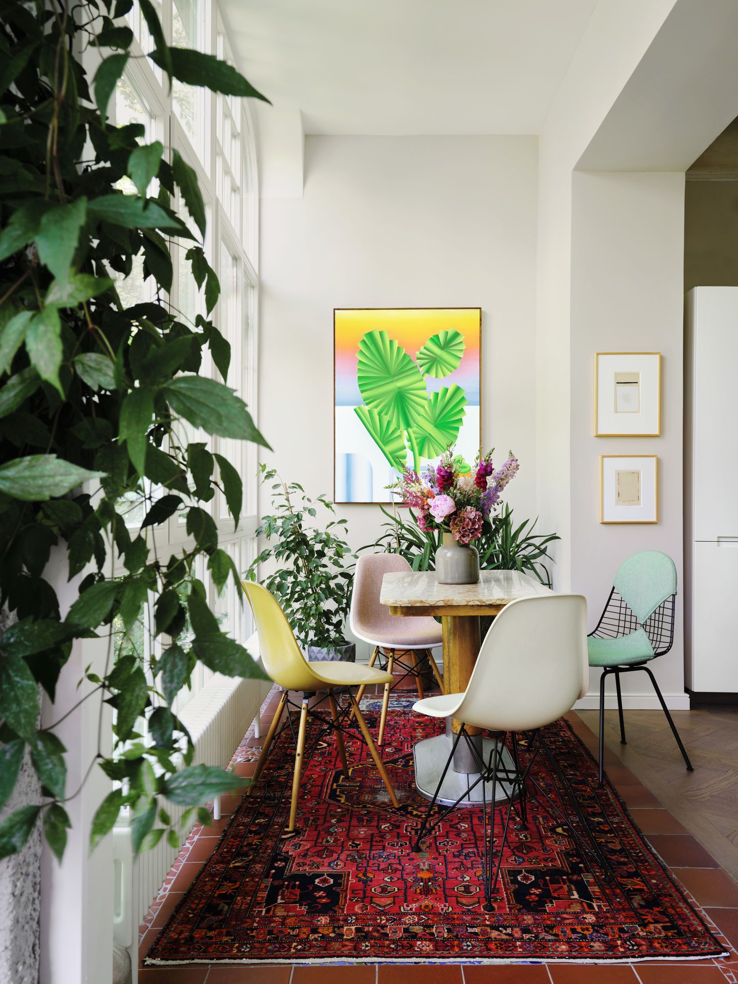 DKX Wire Chair Chaise assise rembourree Vitra