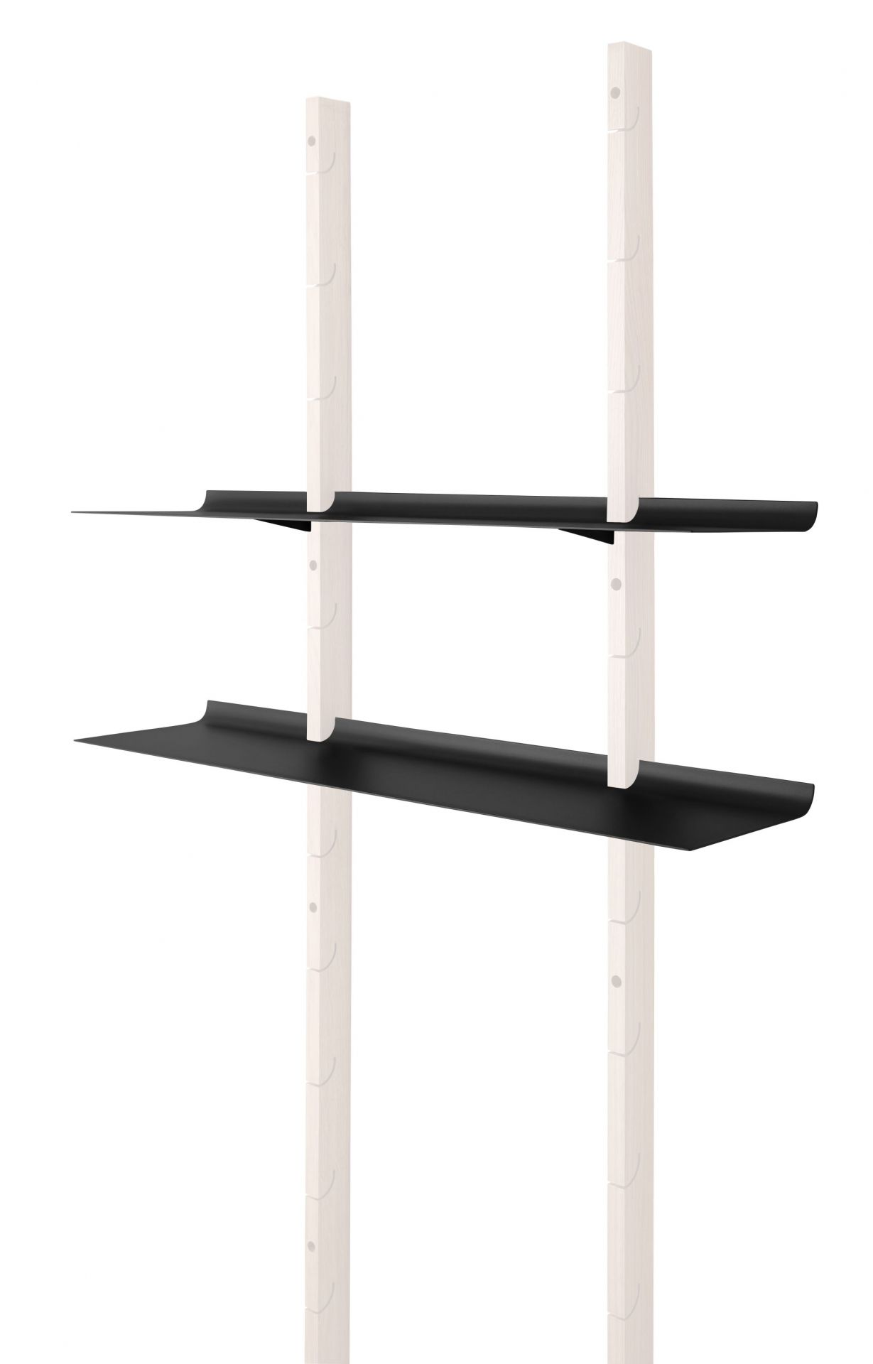 Smile Étagères Shelf Set of 2 - noir D 20 cm Eva Solo 