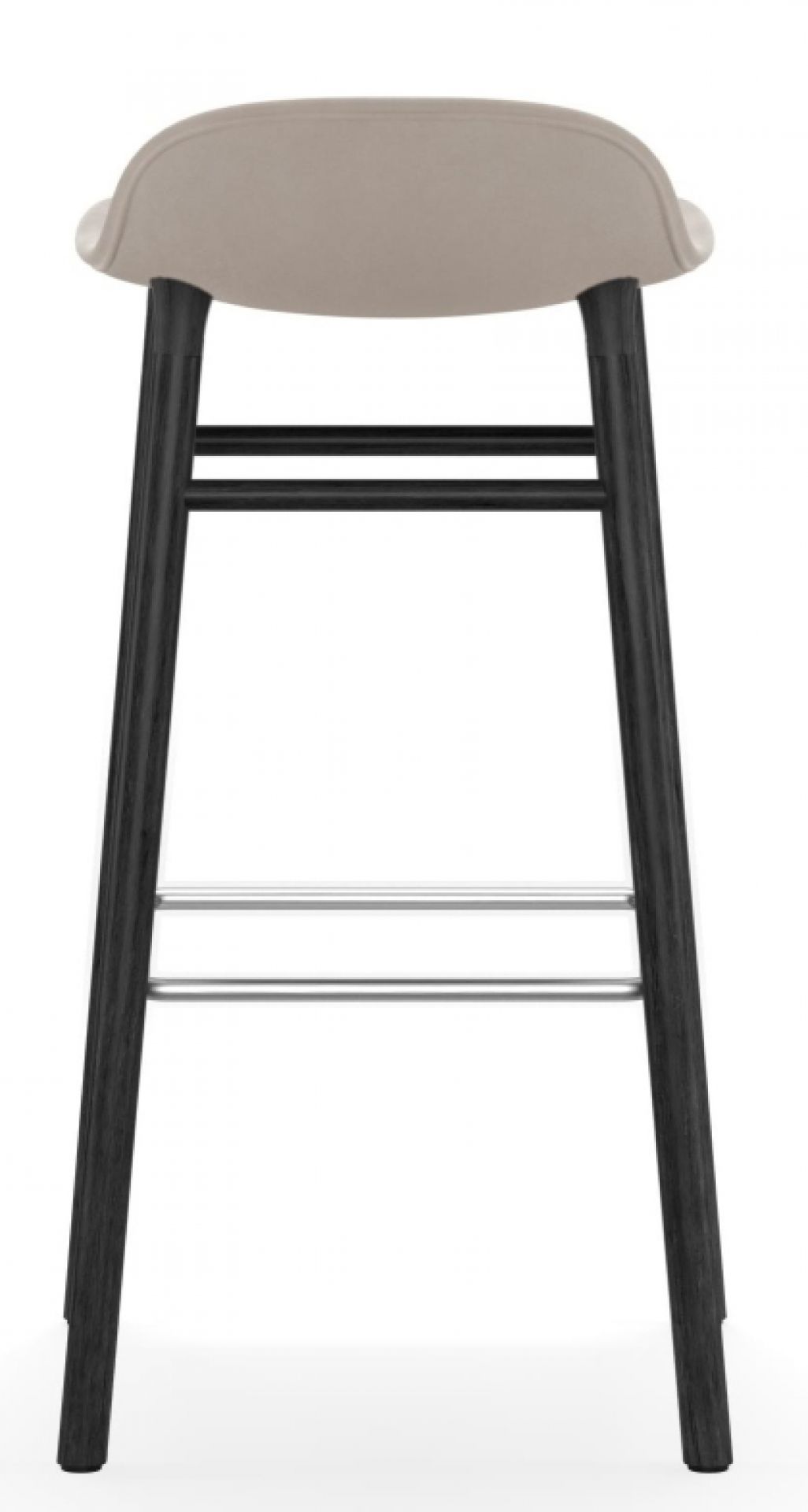 Form Barstool tabouret de bar H 75 cm Chêne Rembourré Normann Copenhagen