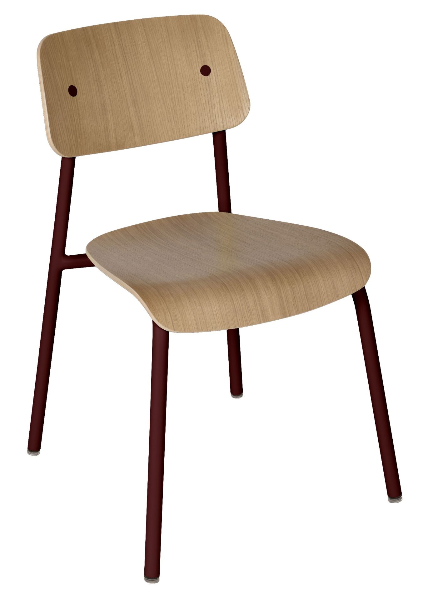 Studie Chair Chaise en chêne d'intérieur Fermob