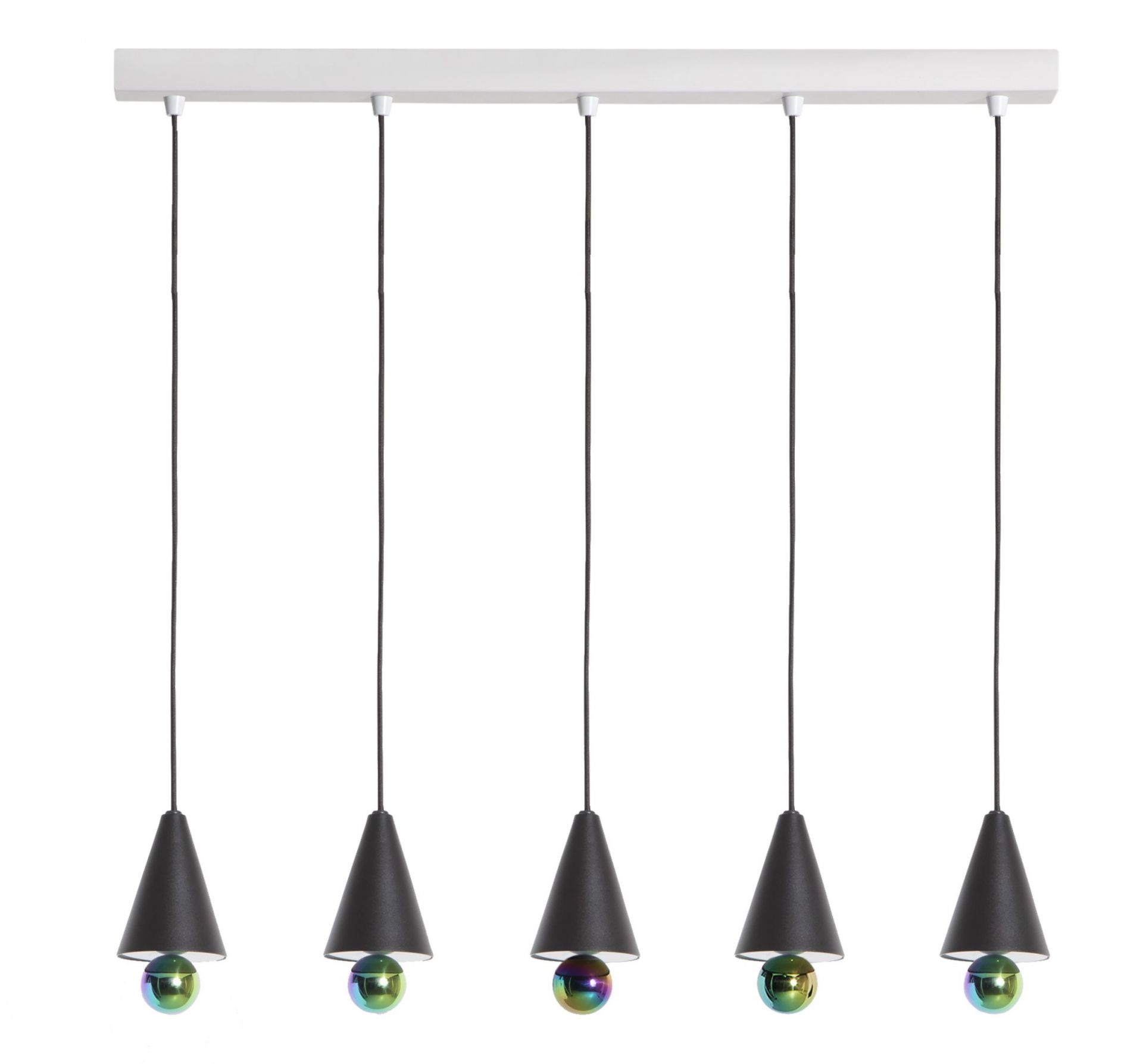 Cherry Pendant light Lampe à suspendre 5 pièces Linear Petite Friture 