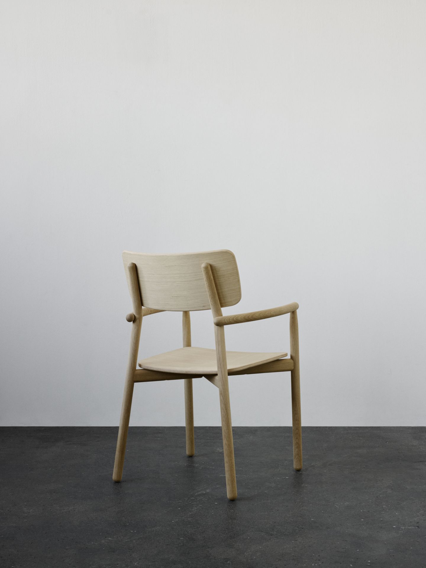 Hven Armchair chaise en chêne Skagerak by Fritz Hansen