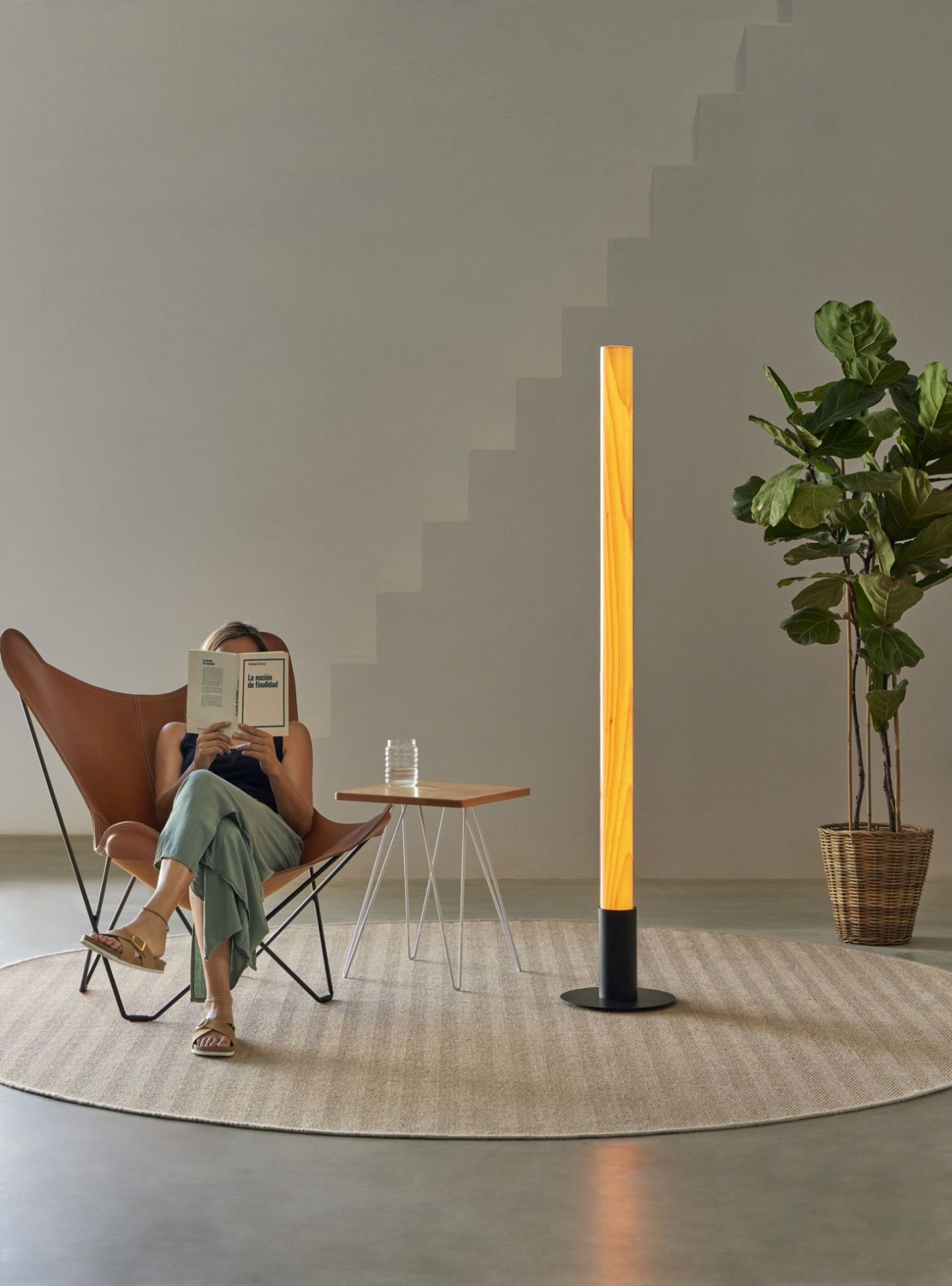 Estela Lampadaire Hêtre LZF Lamps