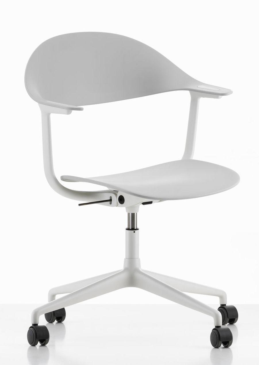 Mynt dossier et assise plastique Chaise de bureau Vitra
