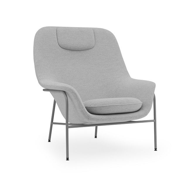 Drape Fauteuil lounge haut avec Appuie-tête Normann Copenhagen