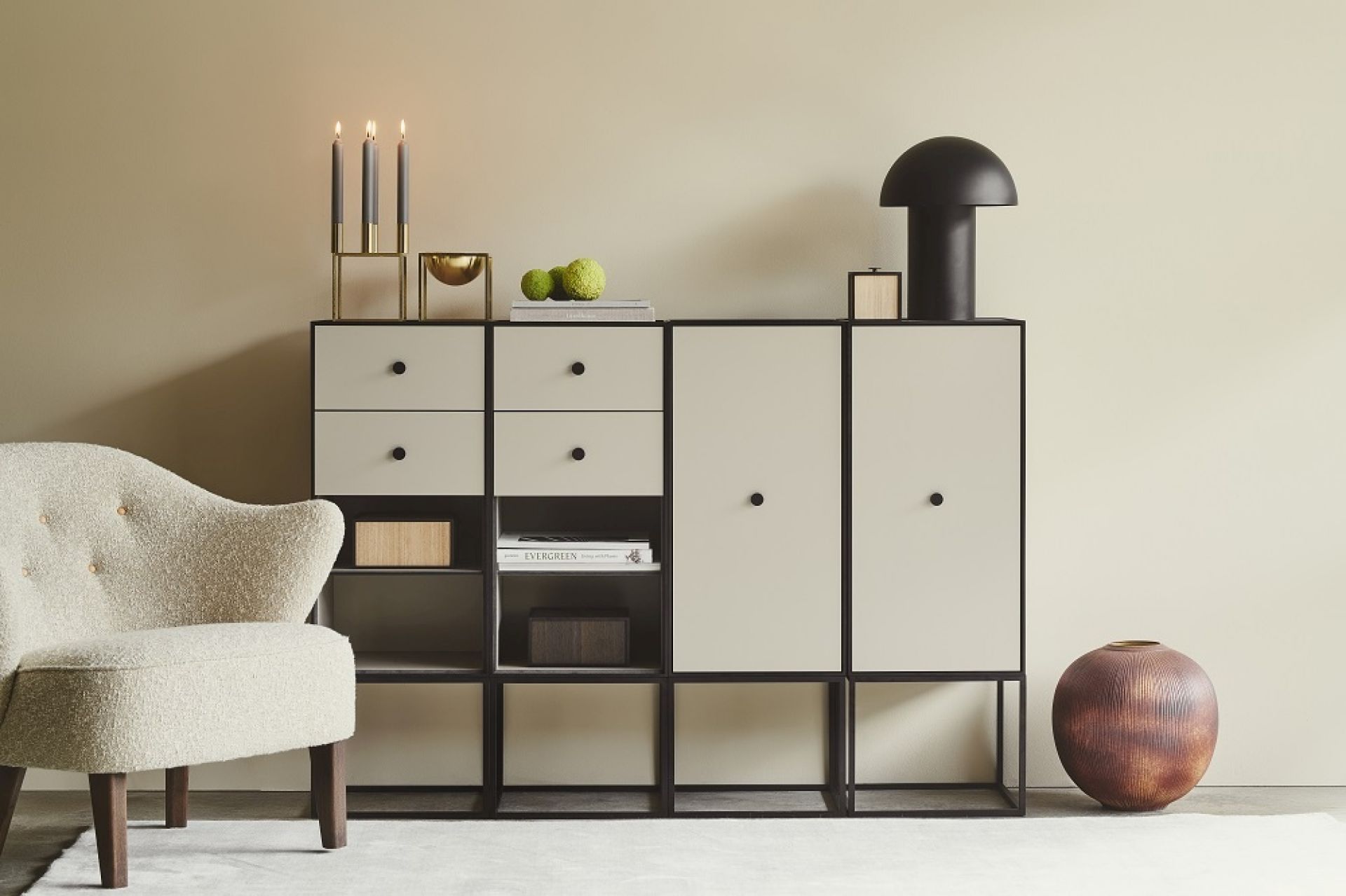 Frame 70 Sideboard Element avec 2 étagères Audo