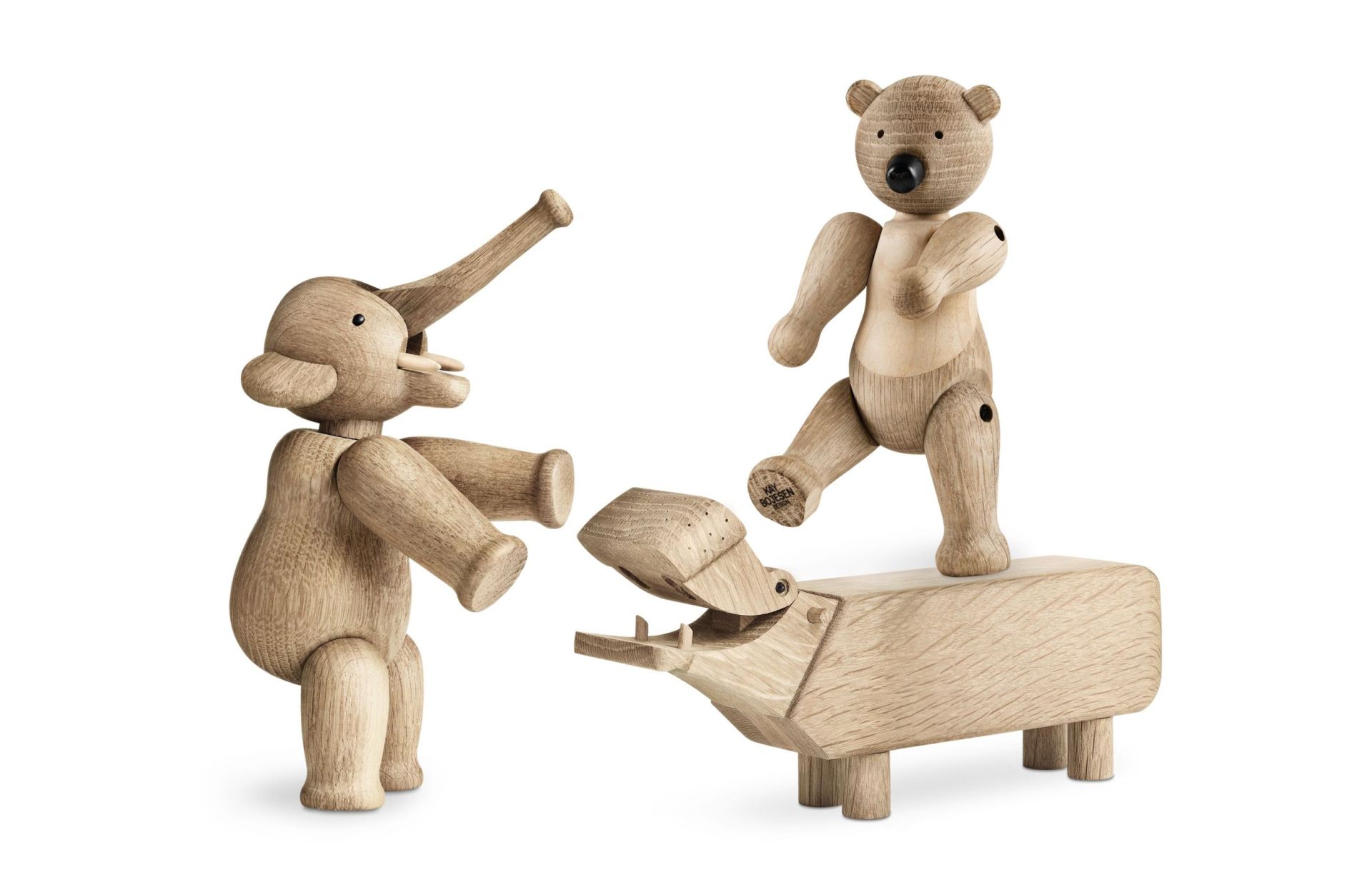 Set Liliput 3 pièces figure en bois Kay Bojesen
