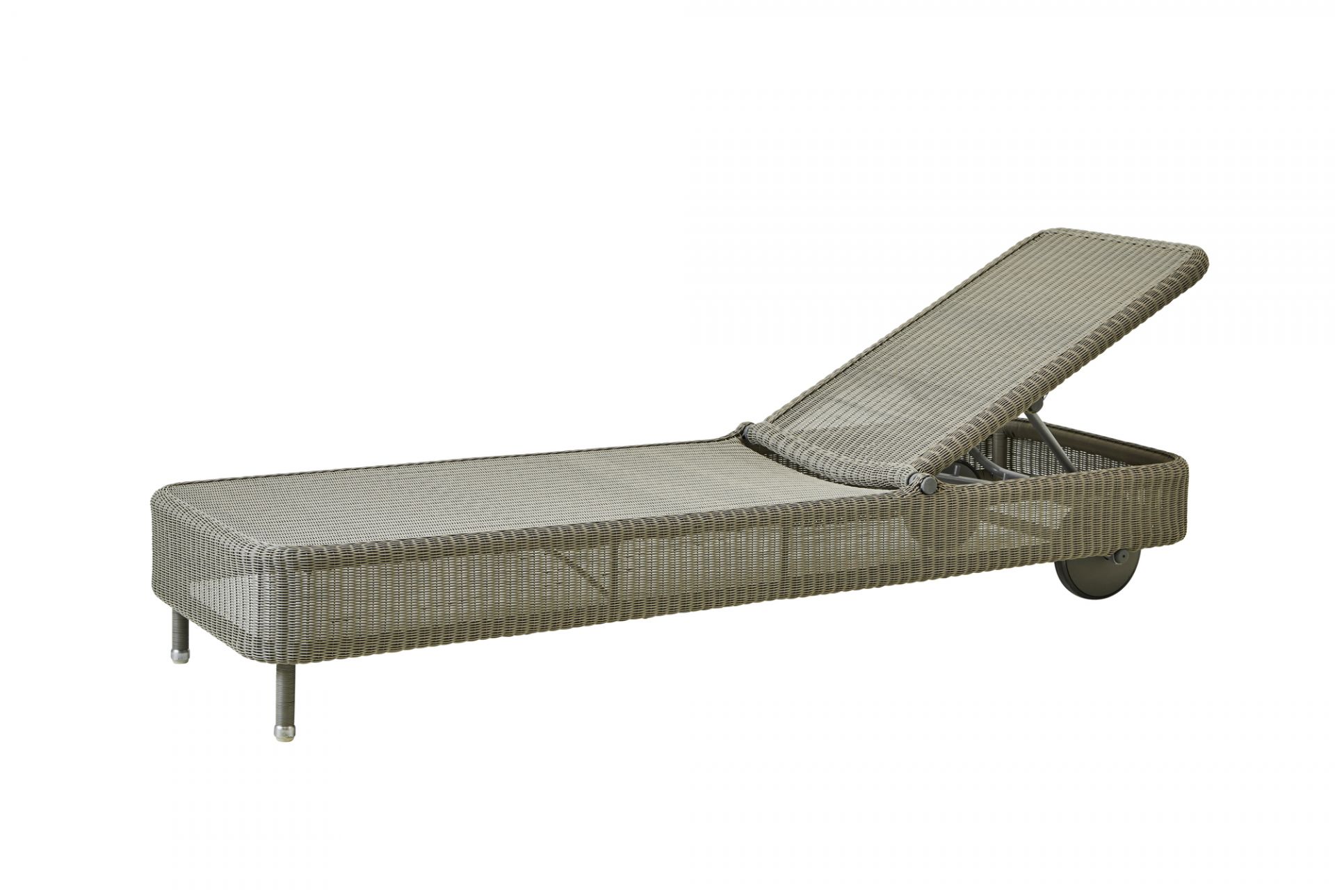 Presley Outdoor Chaise longue Cane-Line taupe