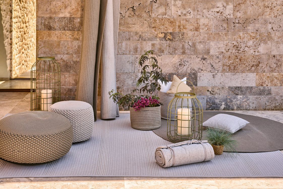 Pouf tabouret Medium Indoor / Outdoor Weishäupl