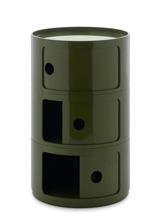 Componibili New Big élément à 3 pièces 4923 Conteneur Kartell