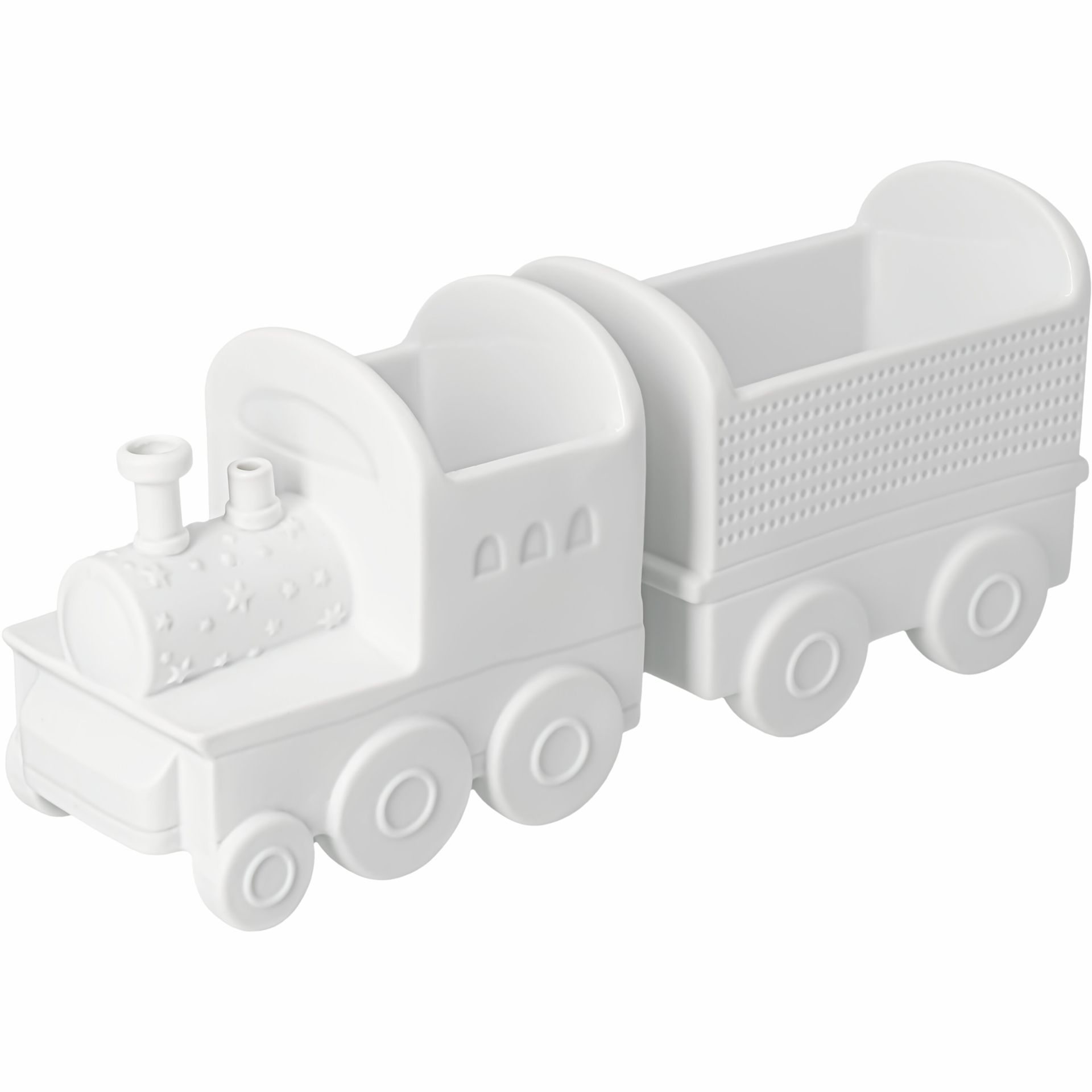 Ensemble de train de Noël, bol, roues