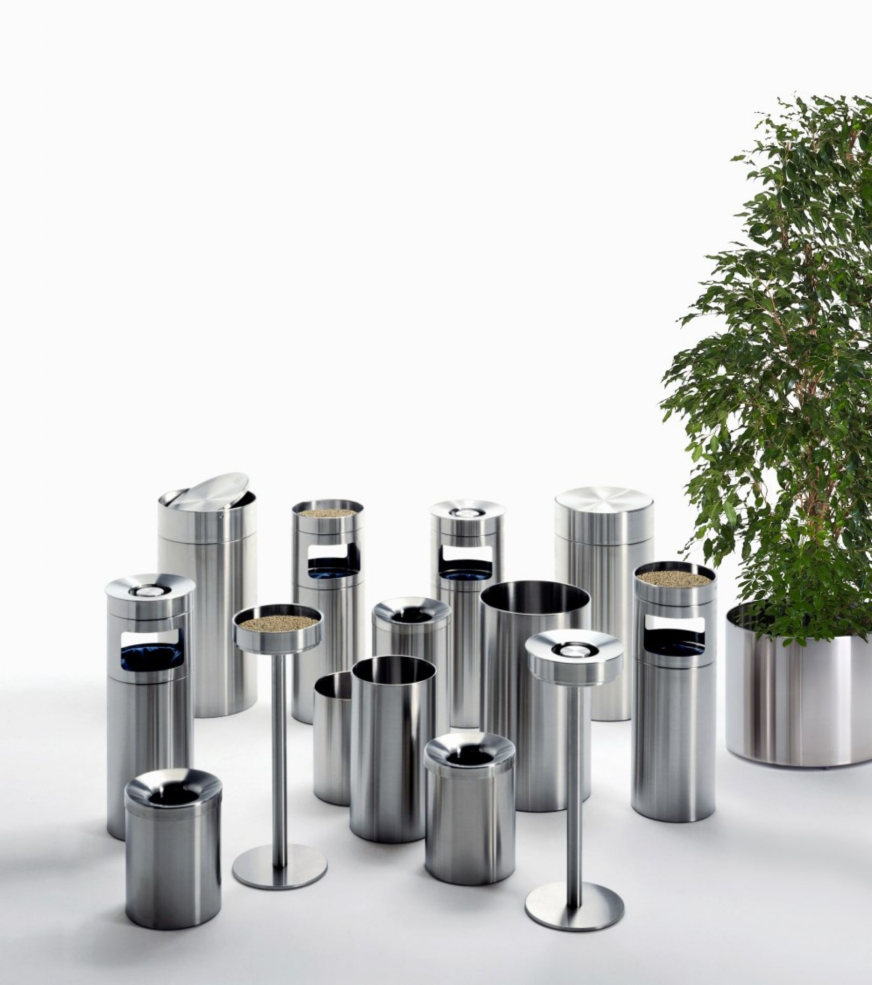 Nox Flora Pot de fleurs sur roulettes Rexite