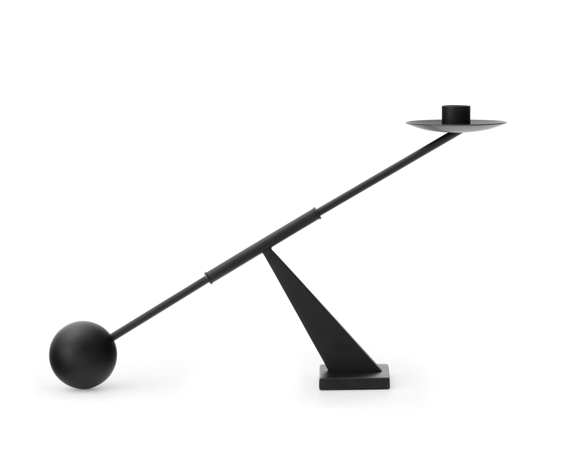 Interconnect bougeoir Small - Noir Audo Copenhagen Interconnect bougeoir Small - Noir Audo Copenhagen