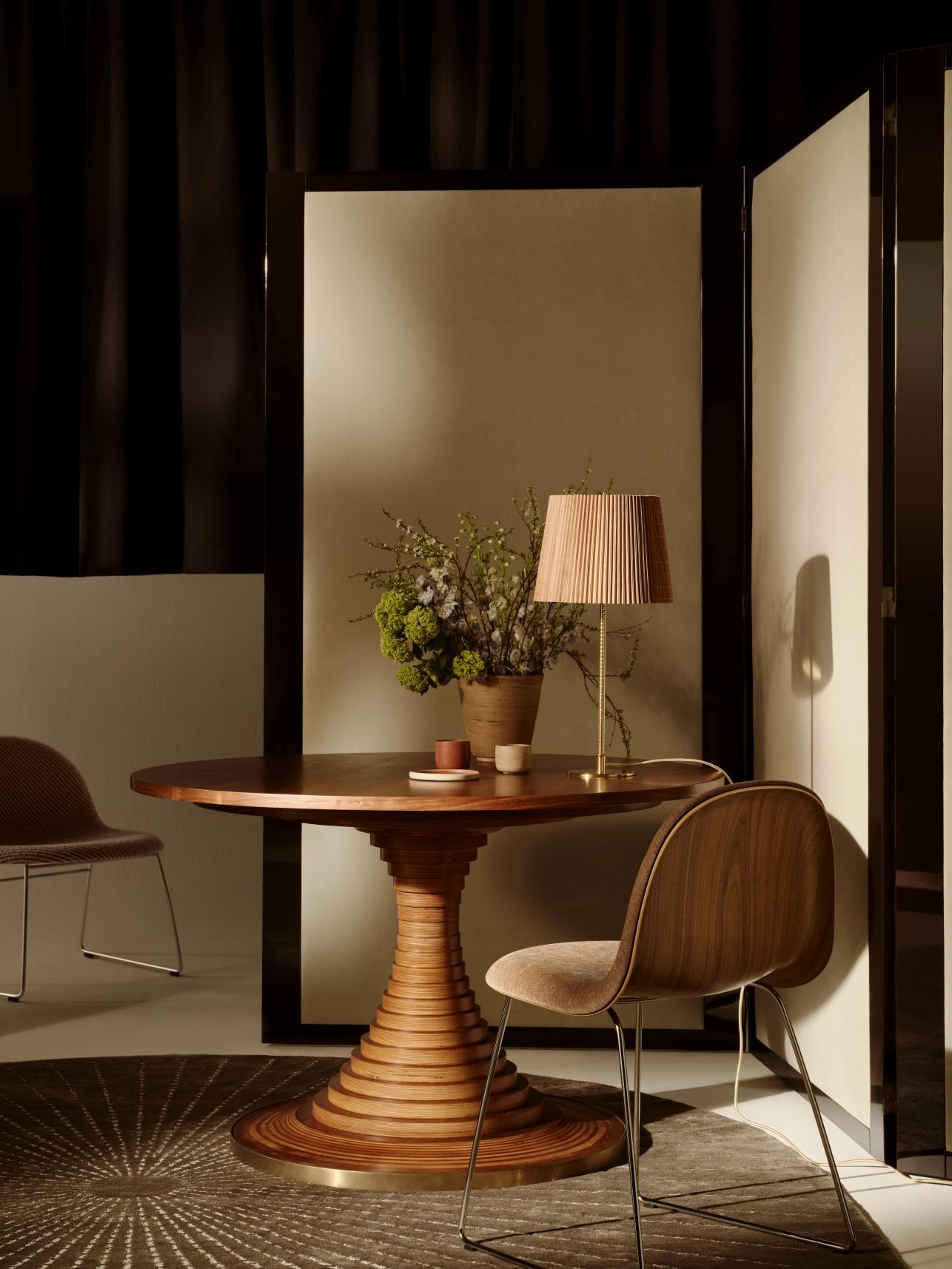 Tavolo a Dischi Table à manger Ø120cm Gubi