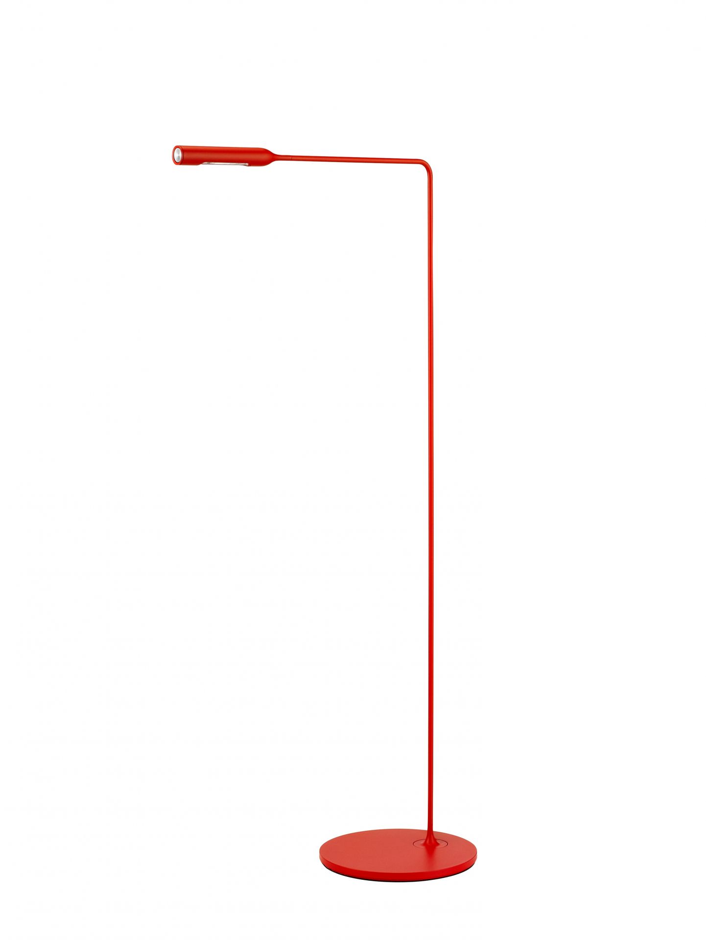 Flo Floor Lampadaire rouge mat 2700K Lumina